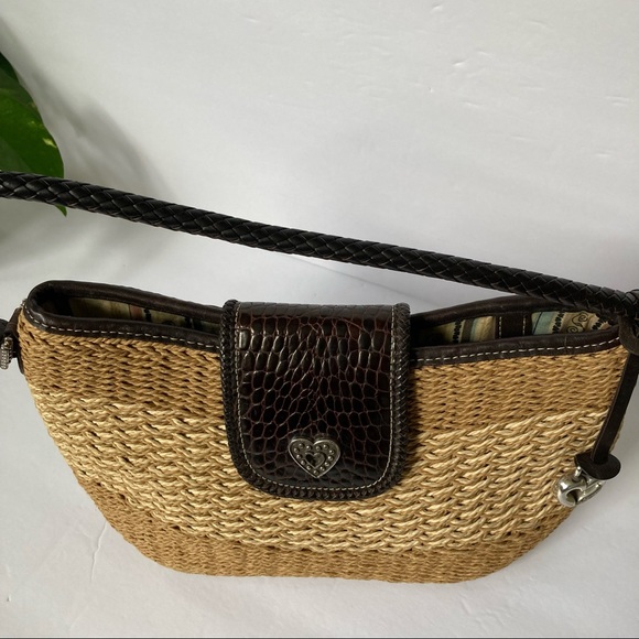 Brighton / Basket weave leather purse - Picture 3 of 13